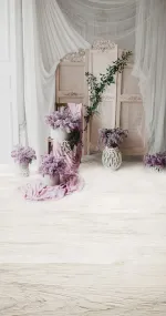 lavender curtains