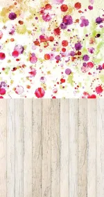 Stained wall