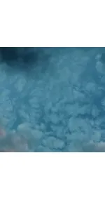 Rainy blue clouds