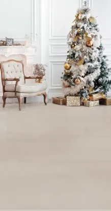 Christmas armchair