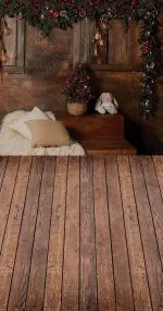 Wooden stairs