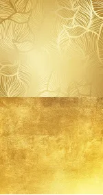 Golden flowers