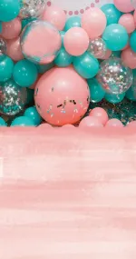 Multicolored balloons