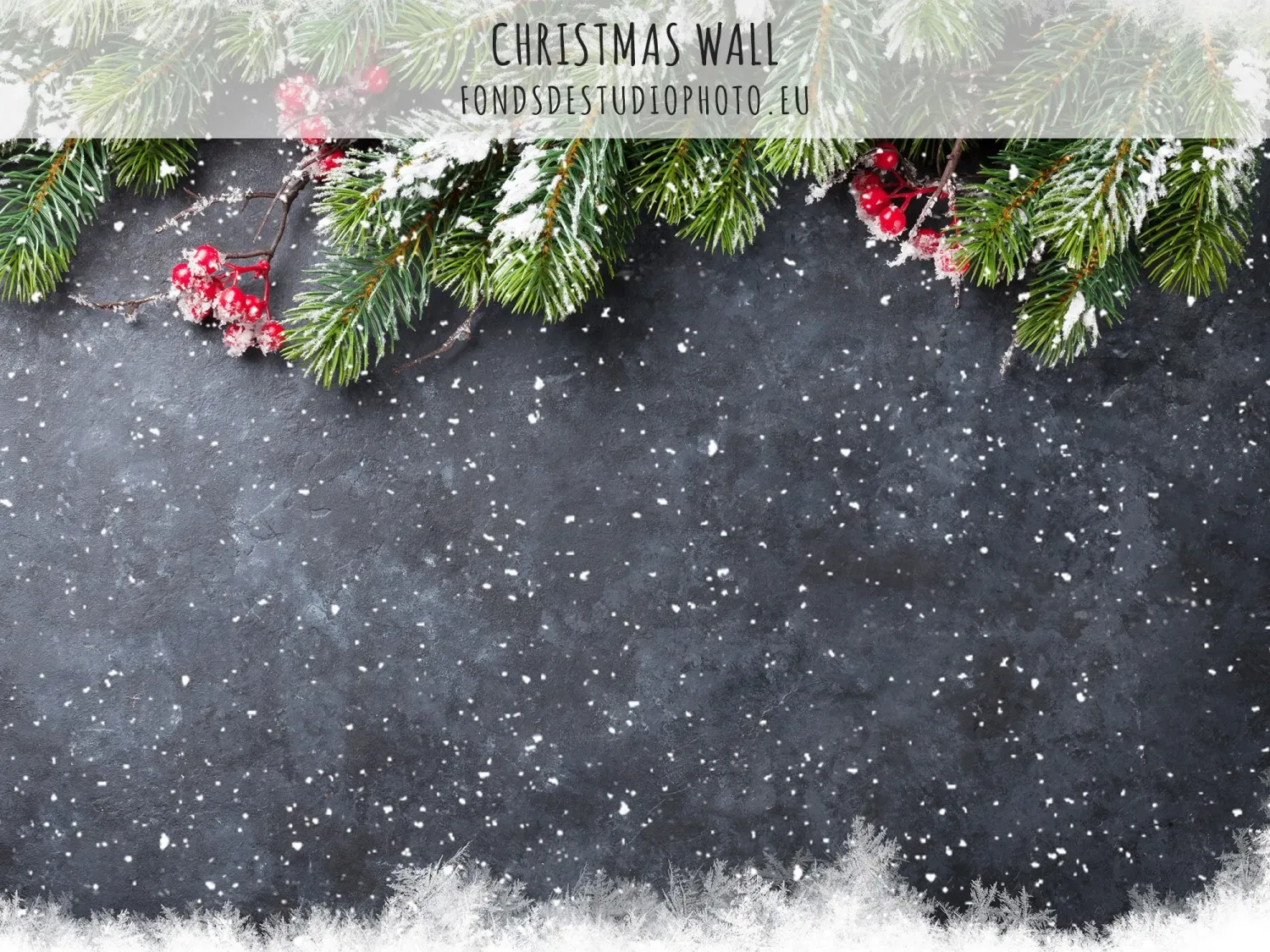 Christmas wall