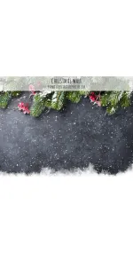 Christmas wall
