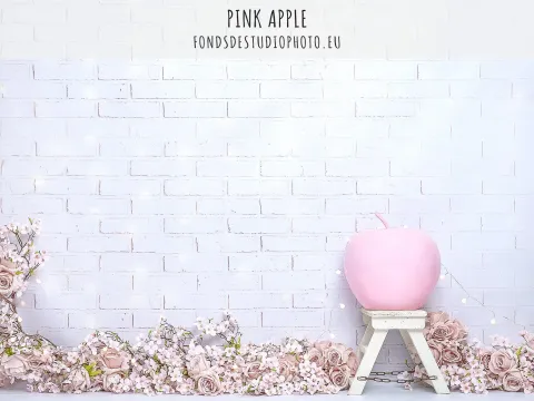 Pink apple