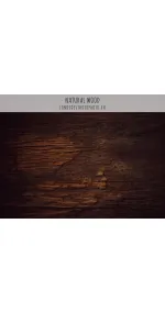Natural wood