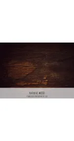Natural wood